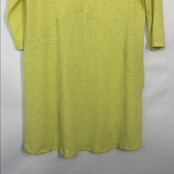 Clara Sun Woo Neon Yellow Tunic Like New Size M - Picture 6 of 6